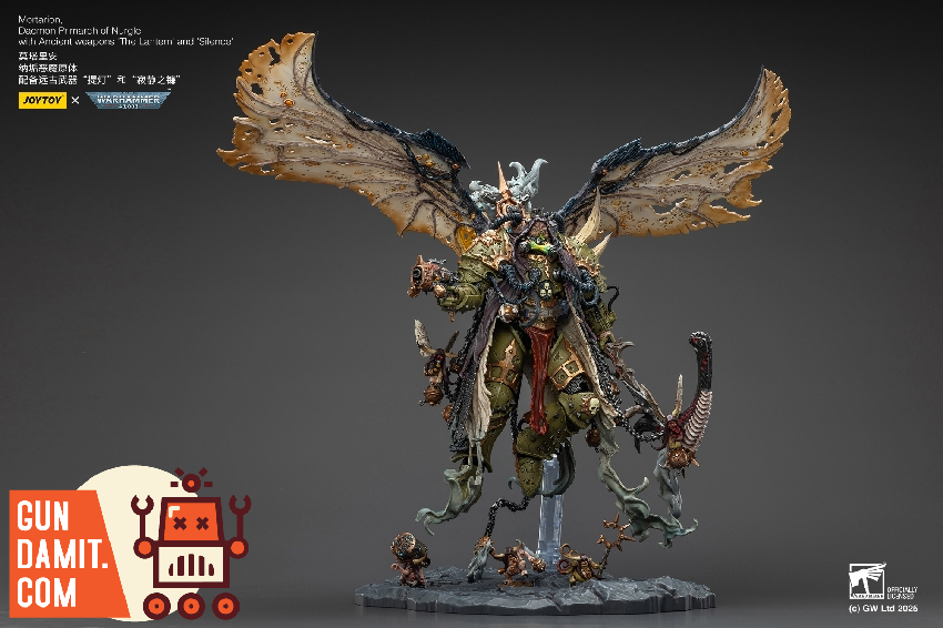 JoyToy JT02564 WH40K Mortarion Daemon Primarch of Nurgle view 12 JoyToy JT02564 WH40K Mortarion Daemon Primarch of Nurgle view 12