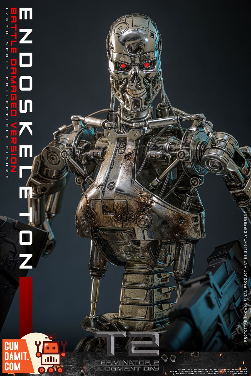 Hot Toys MMS840D77 T-800 Endoskeleton Battle Damaged view 17 Hot Toys MMS840D77 T-800 Endoskeleton Battle Damaged view 17
