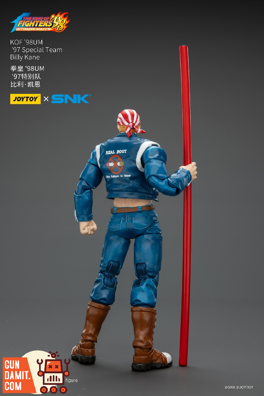 JoyToy JT02618 1/18 KOF 98UM Billy Kane Action Figure view 19 JoyToy JT02618 1/18 KOF 98UM Billy Kane Action Figure view 19