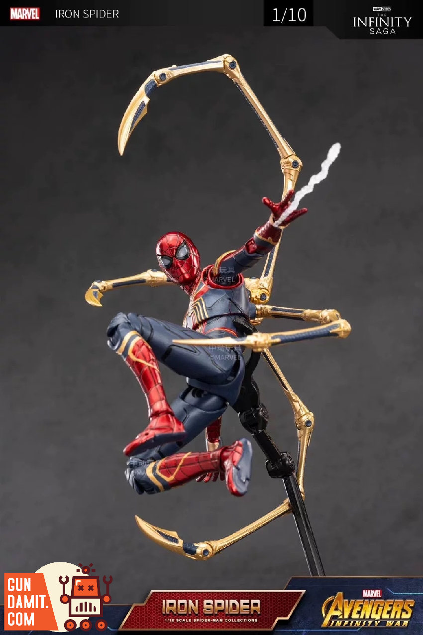 ZT Toys Iron Spider 2.0 Avengers Infinity War view 12 ZT Toys Iron Spider 2.0 Avengers Infinity War view 12