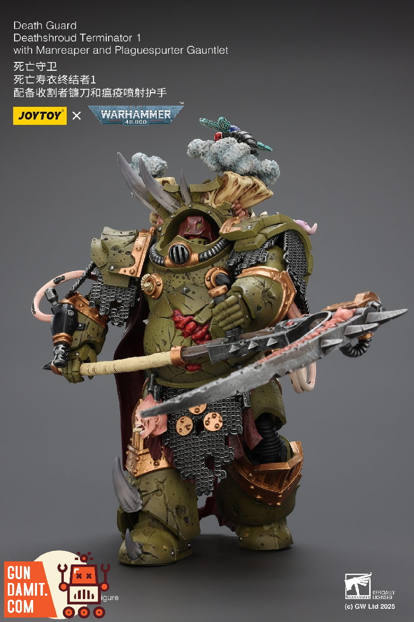 JoyToy JT02588 WH40K Death Guard Deathshroud Terminator 1 view 17 JoyToy JT02588 WH40K Death Guard Deathshroud Terminator 1 view 17