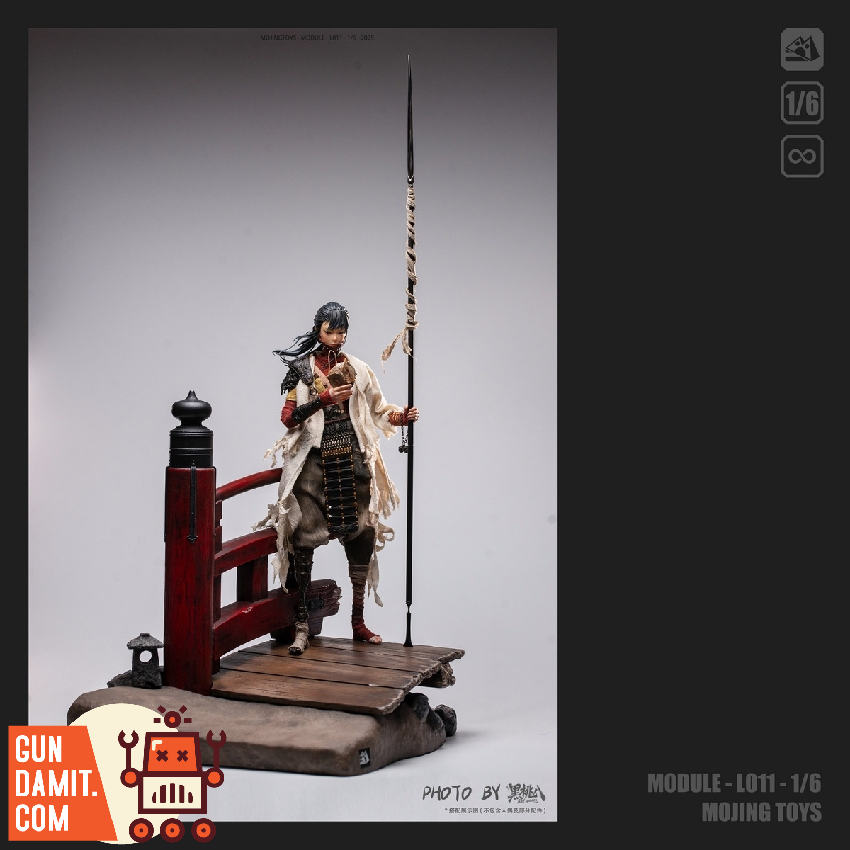 Mojing Toys 1/6 L011C Cuiying Broken Bridge Diorama Base view 6 Mojing Toys 1/6 L011C Cuiying Broken Bridge Diorama Base view 6