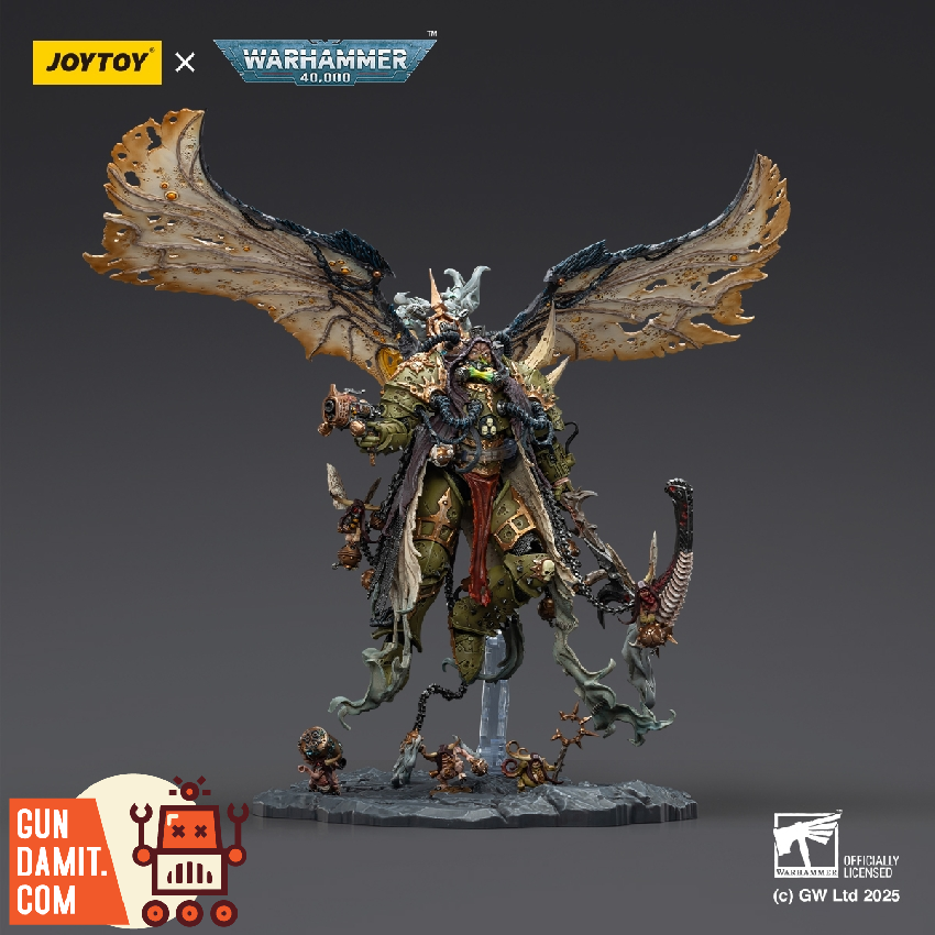 JoyToy JT02564 WH40K Mortarion Daemon Primarch of Nurgle view 4 JoyToy JT02564 WH40K Mortarion Daemon Primarch of Nurgle view 4