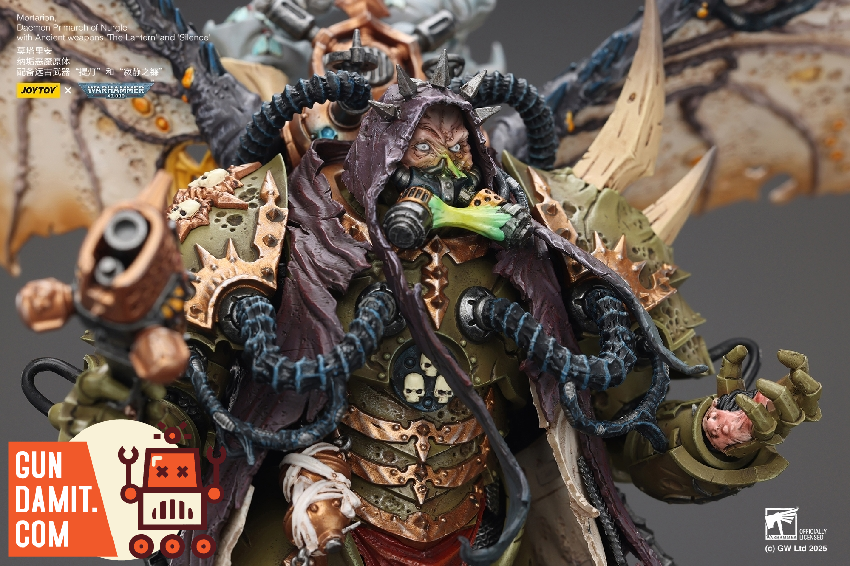 JoyToy JT02564 WH40K Mortarion Daemon Primarch of Nurgle view 24 JoyToy JT02564 WH40K Mortarion Daemon Primarch of Nurgle view 24