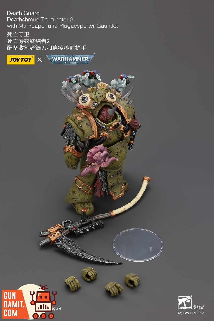 JoyToy JT02595 WH40K Death Guard Deathshroud Terminator 2 view 20 JoyToy JT02595 WH40K Death Guard Deathshroud Terminator 2 view 20