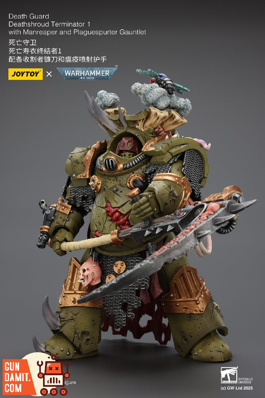 JoyToy JT02588 WH40K Death Guard Deathshroud Terminator 1 view 15 JoyToy JT02588 WH40K Death Guard Deathshroud Terminator 1 view 15