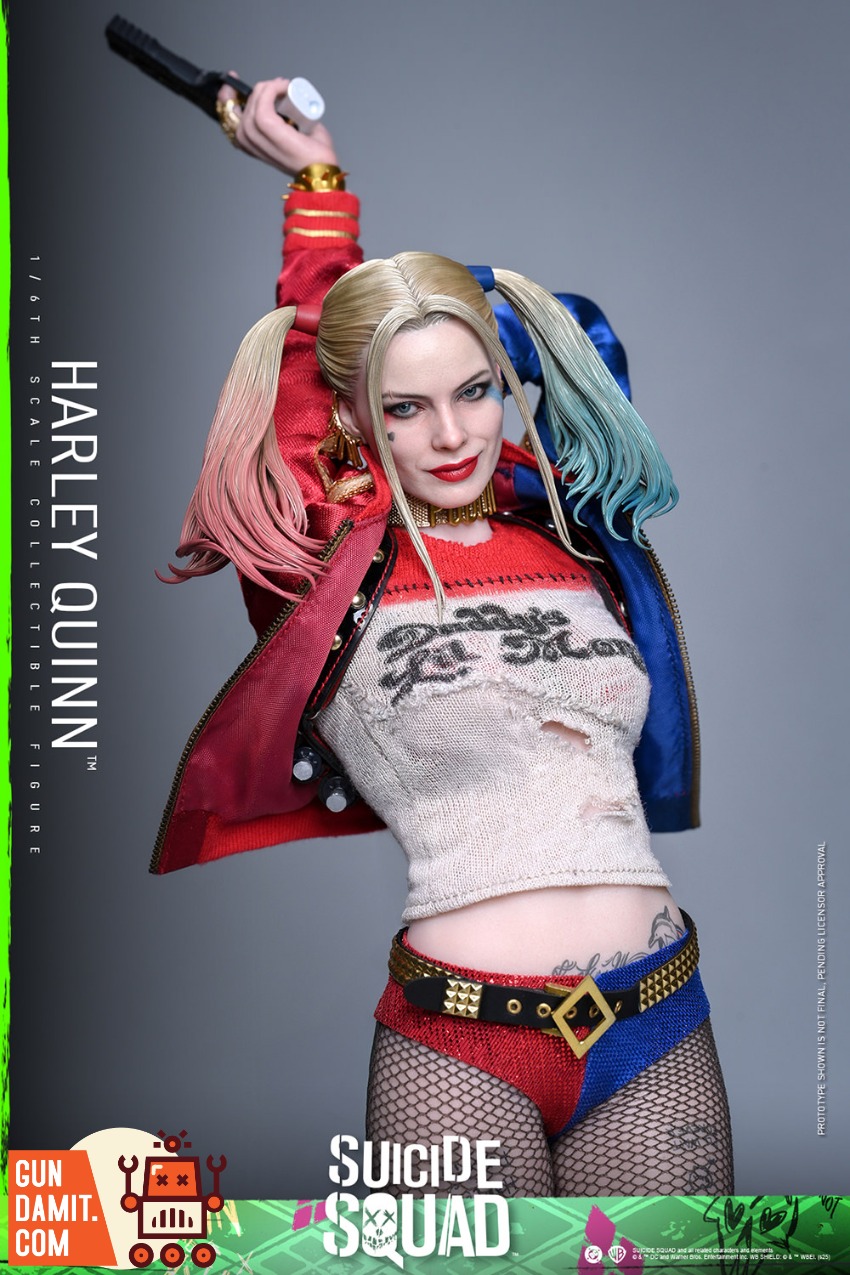 Hot Toys MMS841 Suicide Squad Harley Quinn Gel Hair view 15 Hot Toys MMS841 Suicide Squad Harley Quinn Gel Hair view 15