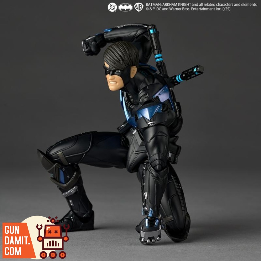 KAIYODO Revoltech DC Batman Arkham Nightwing Figure view 7 KAIYODO Revoltech DC Batman Arkham Nightwing Figure view 7
