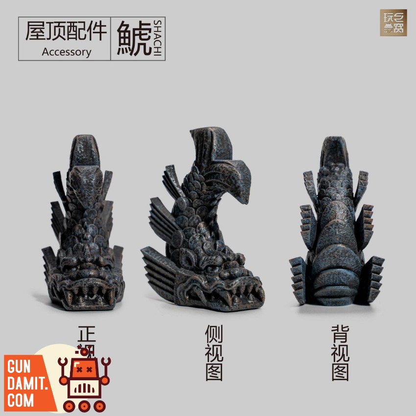 ToysNest Oriental Ancient City Old Temple Roof Set 2A&2B view 10 ToysNest Oriental Ancient City Old Temple Roof Set 2A&2B view 10