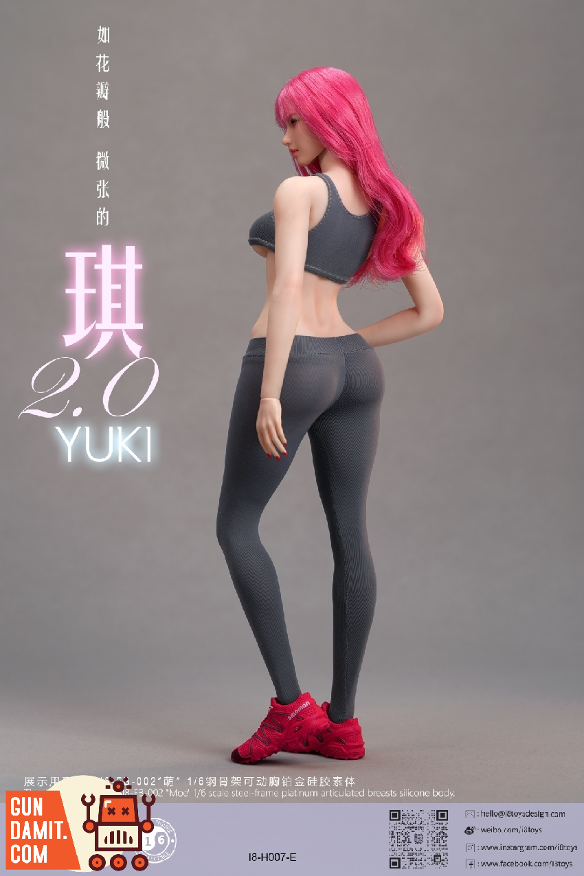 I8TOYS I8-H007A-E Yuki 2.0 Head Sculpt Style E view 4 I8TOYS I8-H007A-E Yuki 2.0 Head Sculpt Style E view 4