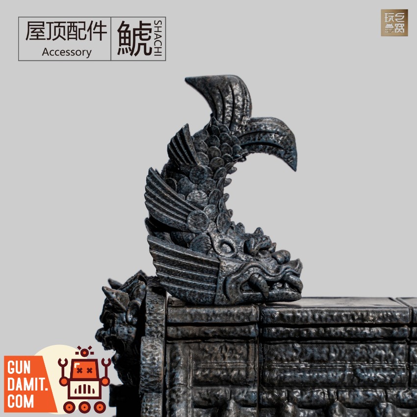 ToysNest Oriental Ancient City Old Temple Roof Set 2A&2B view 11 ToysNest Oriental Ancient City Old Temple Roof Set 2A&2B view 11