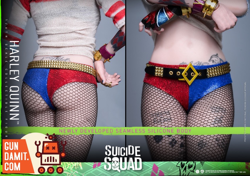 Hot Toys MMS841 Suicide Squad Harley Quinn Gel Hair view 21 Hot Toys MMS841 Suicide Squad Harley Quinn Gel Hair view 21