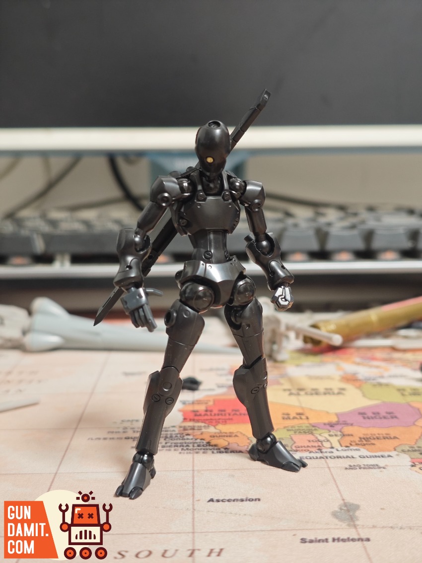 Sheik Mainland 1/18 Xenostrike Metallic Black Model Kit view 8 Sheik Mainland 1/18 Xenostrike Metallic Black Model Kit view 8