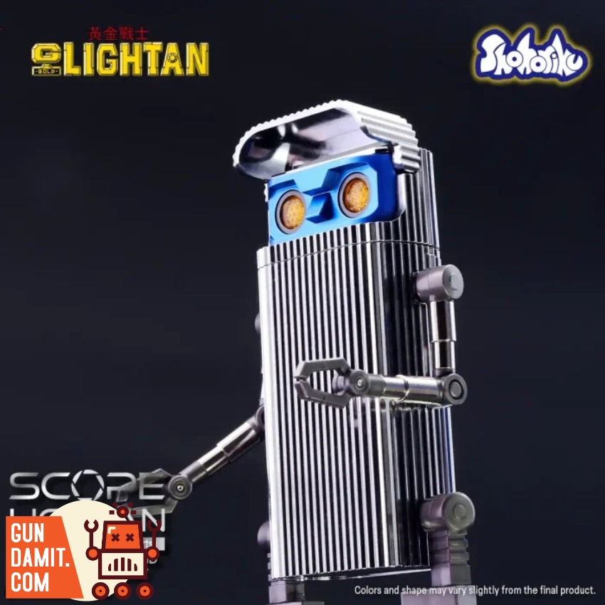 Shohoriku SK0061 Tatsunoko Gold Lightan Lens-man Die-Cast Figure view 5 Shohoriku SK0061 Tatsunoko Gold Lightan Lens-man Die-Cast Figure view 5