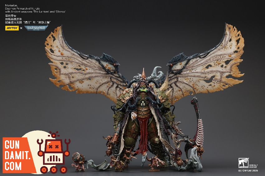 JoyToy JT02564 WH40K Mortarion Daemon Primarch of Nurgle view 21 JoyToy JT02564 WH40K Mortarion Daemon Primarch of Nurgle view 21