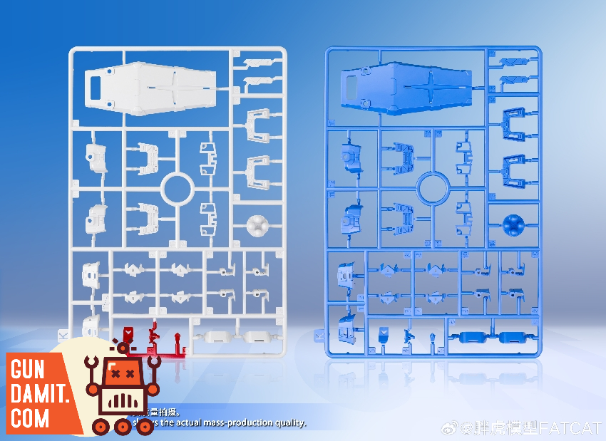 Fat Cat 1/100 Blue Yuanzu Gundam Model Kit view 16 Fat Cat 1/100 Blue Yuanzu Gundam Model Kit view 16