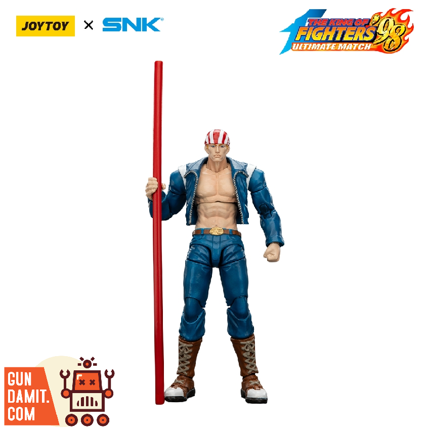 JoyToy JT02618 1/18 KOF 98UM Billy Kane Action Figure view 6 JoyToy JT02618 1/18 KOF 98UM Billy Kane Action Figure view 6