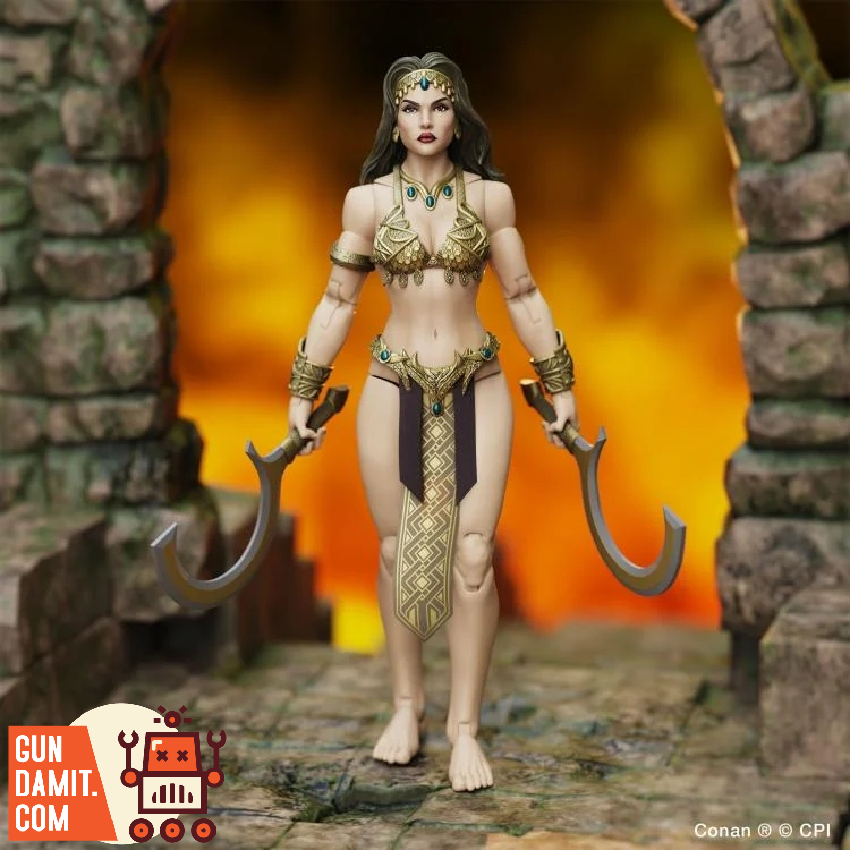 Boss Fight Studio Conan HACKS Belit Queen of the Black Coast 1/12 Action Figure view 7 Boss Fight Studio Conan HACKS Belit Queen of the Black Coast 1/12 Action Figure view 7