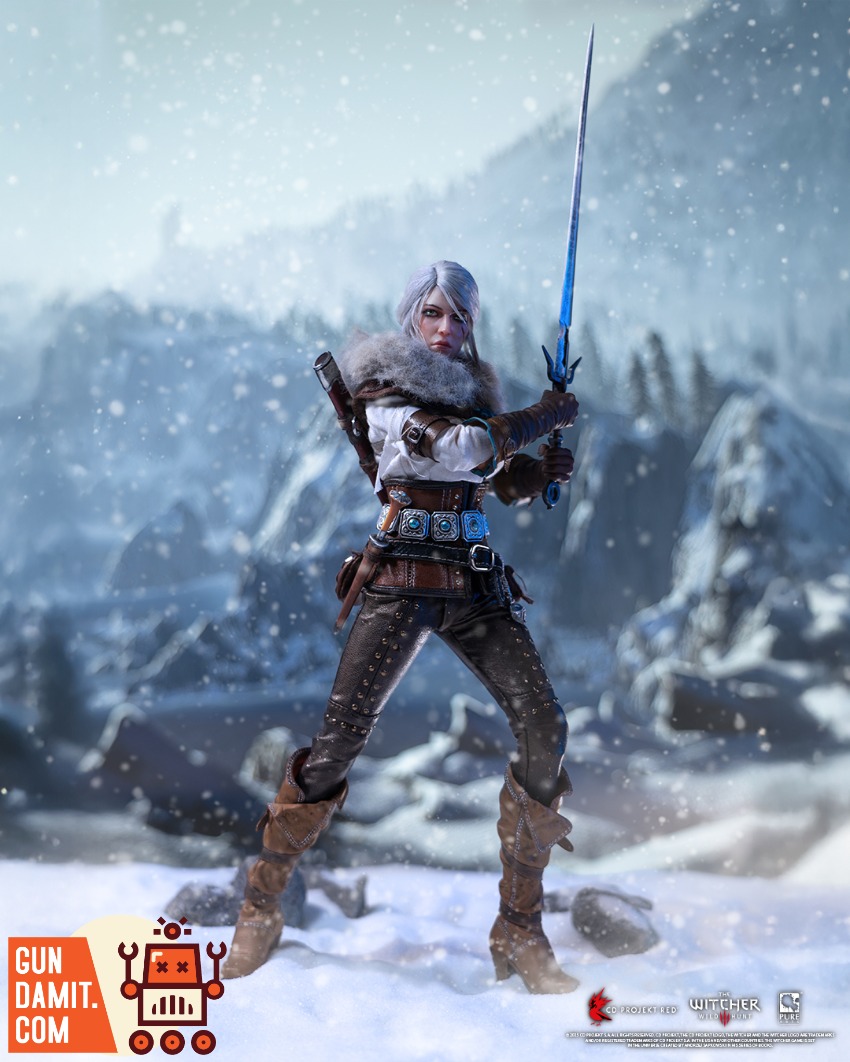 PureArts 1/6 Witcher 3 Wild Hunt Ciri view 27 PureArts 1/6 Witcher 3 Wild Hunt Ciri view 27