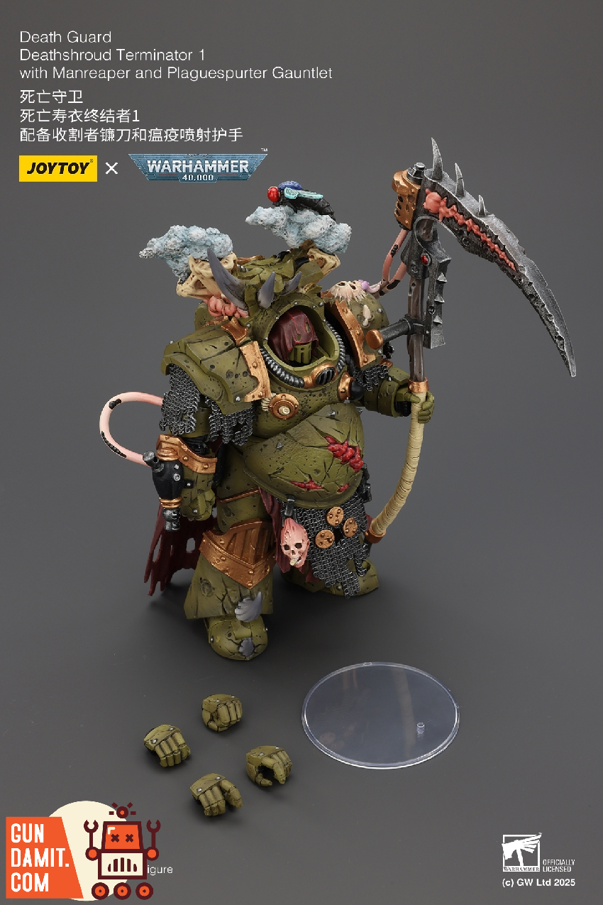 JoyToy JT02588 WH40K Death Guard Deathshroud Terminator 1 view 19 JoyToy JT02588 WH40K Death Guard Deathshroud Terminator 1 view 19