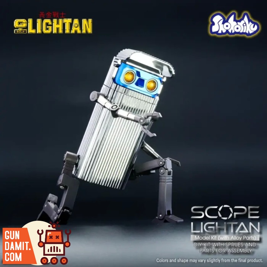 Shohoriku SK0061 Tatsunoko Gold Lightan Lens-man Die-Cast Figure view 11 Shohoriku SK0061 Tatsunoko Gold Lightan Lens-man Die-Cast Figure view 11
