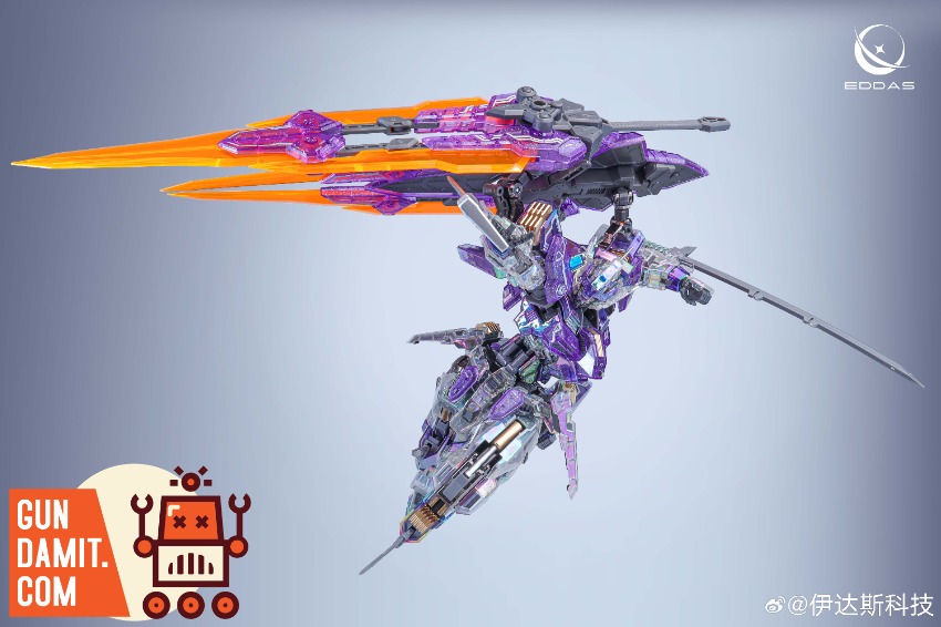 Eddas Technology 1/100 Valkyrie Clear Color Model Kit view 3 Eddas Technology 1/100 Valkyrie Clear Color Model Kit view 3