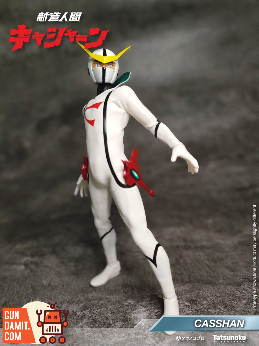 King Arts DFS085 Casshan Action Figure view 11 King Arts DFS085 Casshan Action Figure view 11
