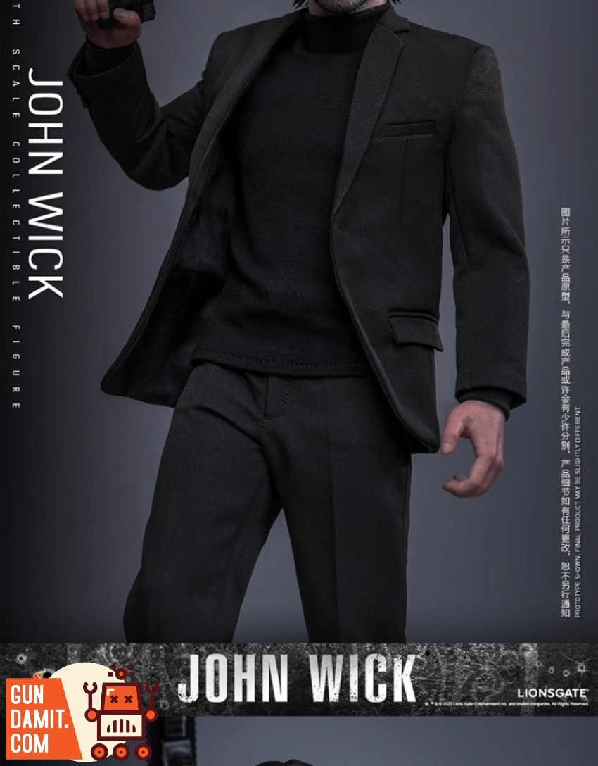 Hot Toys 1/6 MMS832 John Wick Gel Version view 9 Hot Toys 1/6 MMS832 John Wick Gel Version view 9