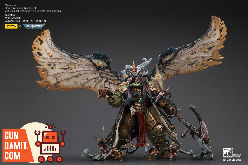 JoyToy JT02564 WH40K Mortarion Daemon Primarch of Nurgle view 15 JoyToy JT02564 WH40K Mortarion Daemon Primarch of Nurgle view 15
