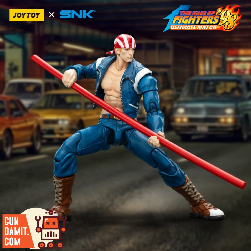 JoyToy JT02618 1/18 KOF 98UM Billy Kane Action Figure view 11 JoyToy JT02618 1/18 KOF 98UM Billy Kane Action Figure view 11