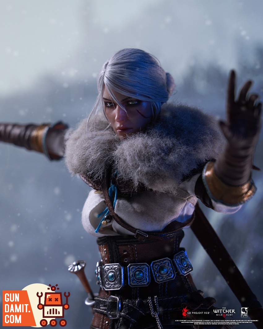 PureArts 1/6 Witcher 3 Wild Hunt Ciri view 30 PureArts 1/6 Witcher 3 Wild Hunt Ciri view 30