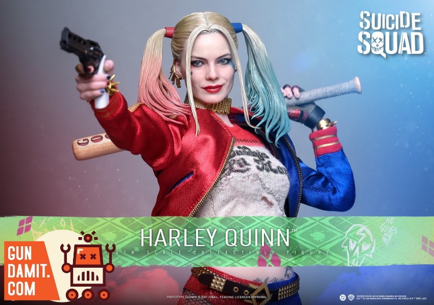 Hot Toys MMS841 Suicide Squad Harley Quinn Gel Hair view 1 Hot Toys MMS841 Suicide Squad Harley Quinn Gel Hair view 1