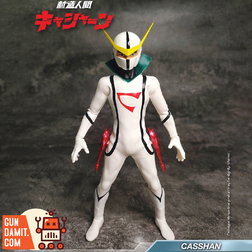 King Arts DFS085 Casshan Action Figure view 1 King Arts DFS085 Casshan Action Figure view 1