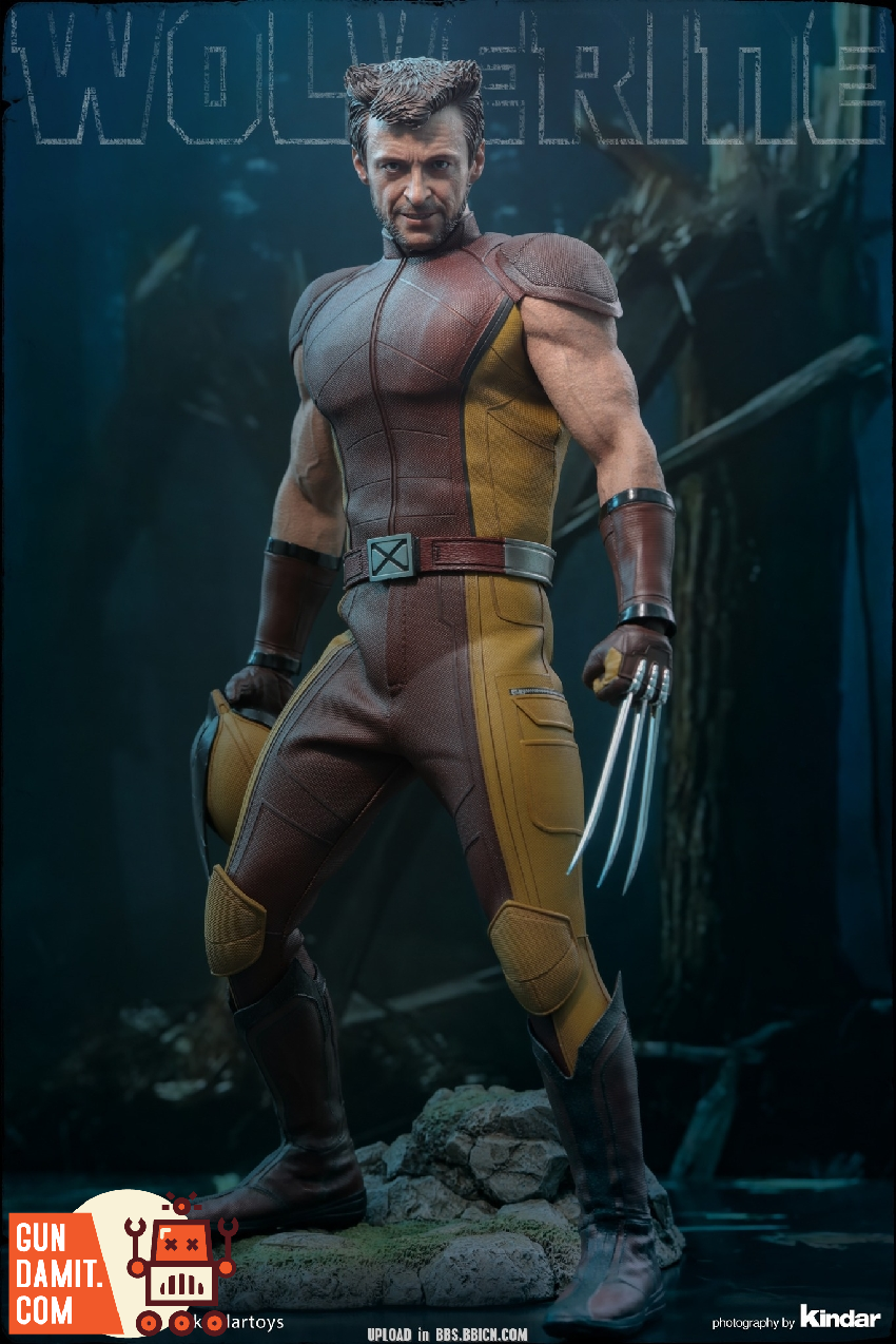 Hot Toys MMS831 Wolverine Classic Brown Suit 1/6 Figure view 10 Hot Toys MMS831 Wolverine Classic Brown Suit 1/6 Figure view 10