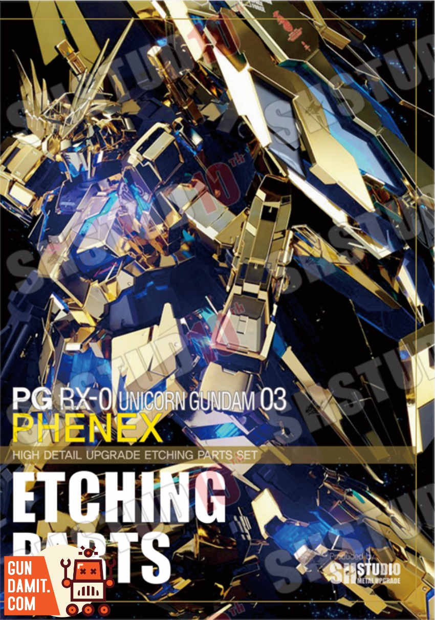 SH Studio PG RX-0 Phoenix Unicorn Gundam 03 Etching Sheet view 6 SH Studio PG RX-0 Phoenix Unicorn Gundam 03 Etching Sheet view 6