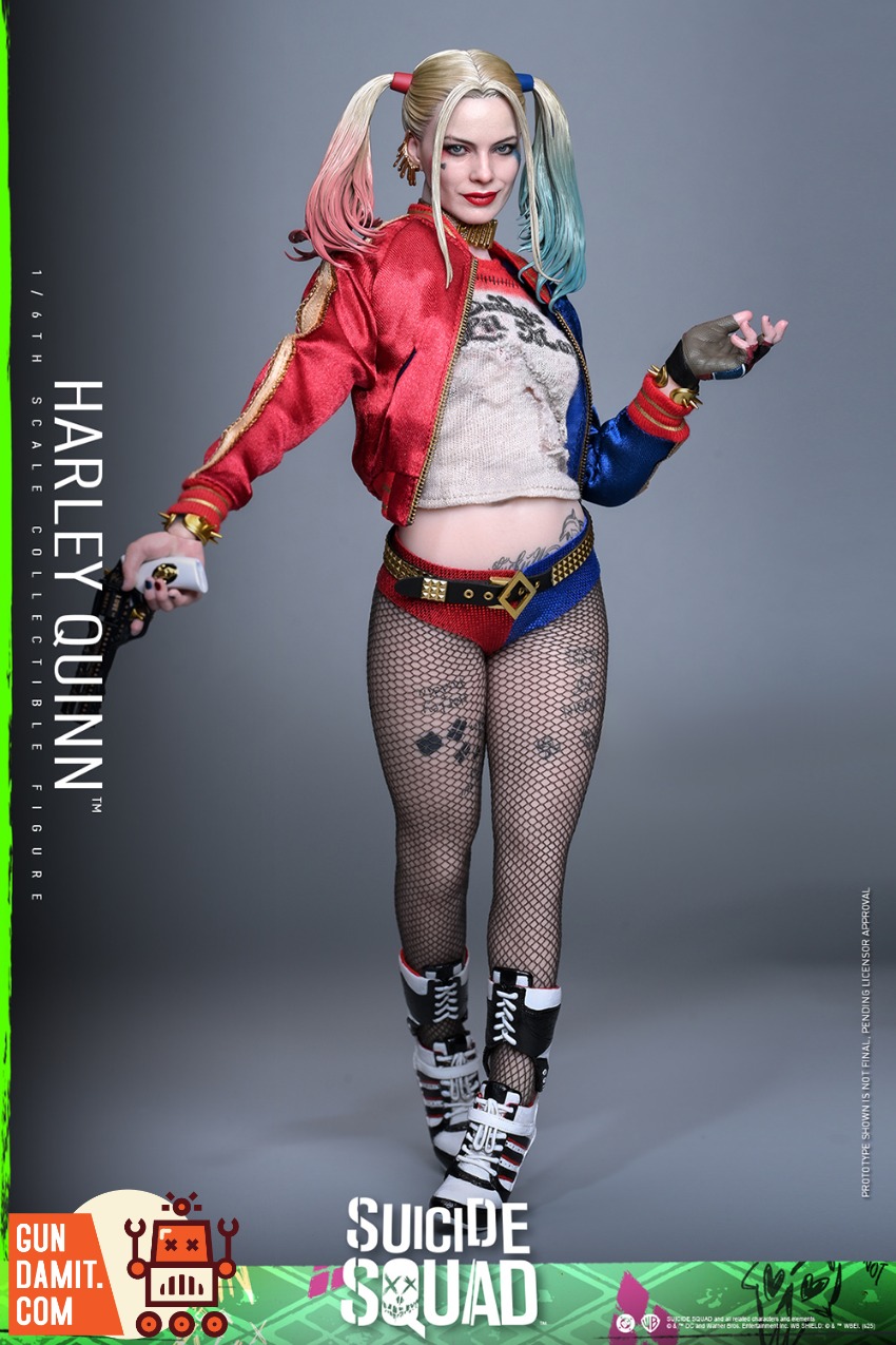 Hot Toys MMS841 Suicide Squad Harley Quinn Gel Hair view 8 Hot Toys MMS841 Suicide Squad Harley Quinn Gel Hair view 8