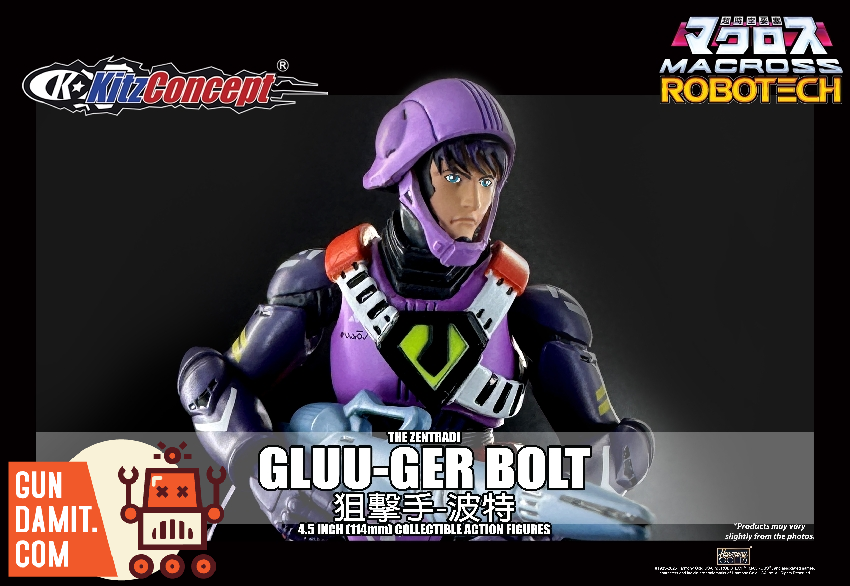 Kitzconcept 1/72 KC Macross 4.5 inch Gluu-Ger Bolt 5 Kitzconcept 1/72 KC Macross 4.5 inch Gluu-Ger Bolt view 5