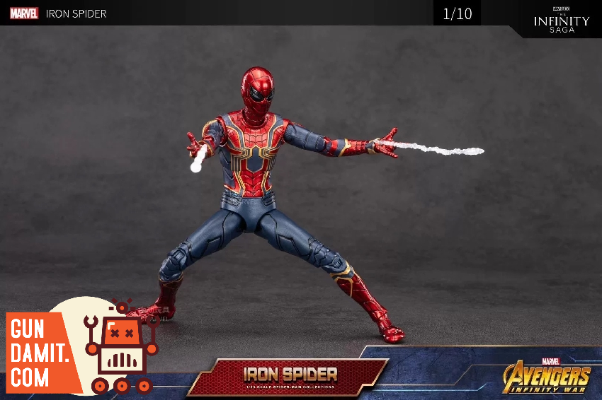 ZT Toys Iron Spider 2.0 Avengers Infinity War view 3 ZT Toys Iron Spider 2.0 Avengers Infinity War view 3