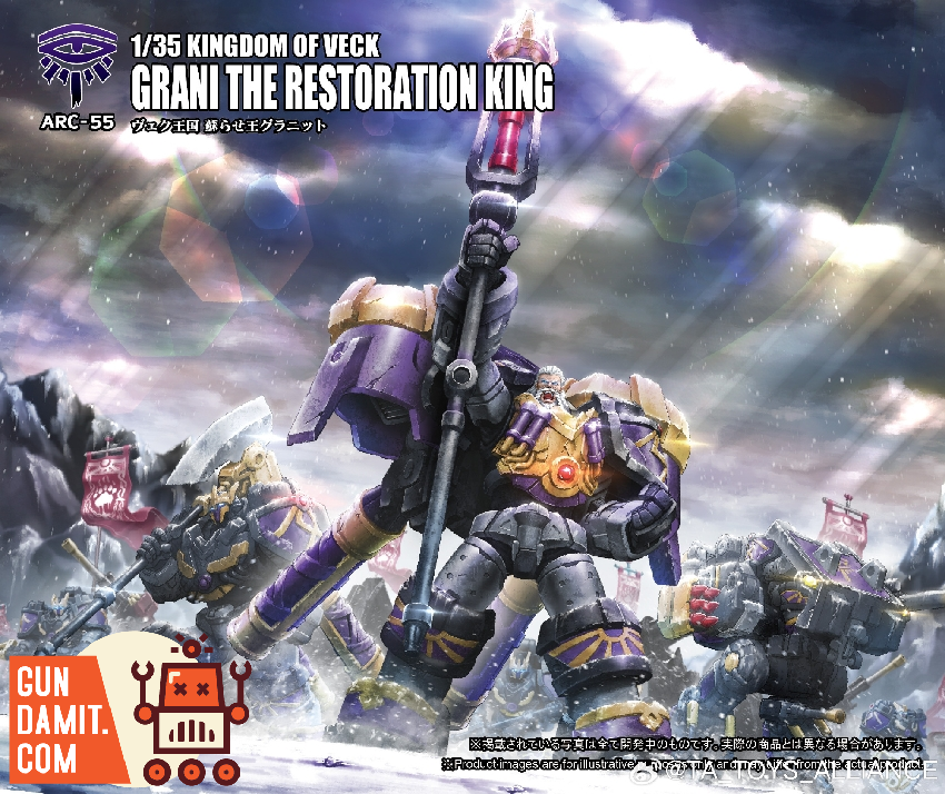 Toys Alliance ARC-55 Archecore Grani Restoration King view 9 Toys Alliance ARC-55 Archecore Grani Restoration King view 9
