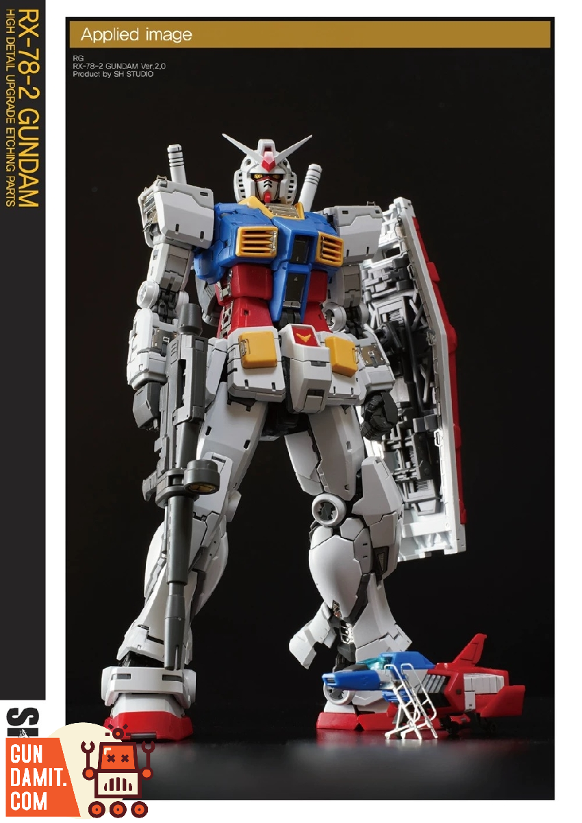 SH Studio RG RX-78-2 Gundam Ver 2.0 Etching Parts view 14 SH Studio RG RX-78-2 Gundam Ver 2.0 Etching Parts view 14