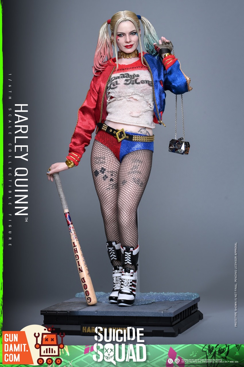 Hot Toys MMS841 Suicide Squad Harley Quinn Gel Hair view 12 Hot Toys MMS841 Suicide Squad Harley Quinn Gel Hair view 12