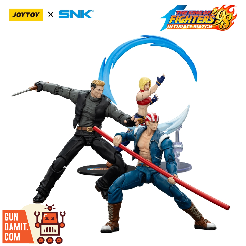 JoyToy JT02625 1/18 KOF 98UM Blue Mary Action Figure view 30 JoyToy JT02625 1/18 KOF 98UM Blue Mary Action Figure view 30