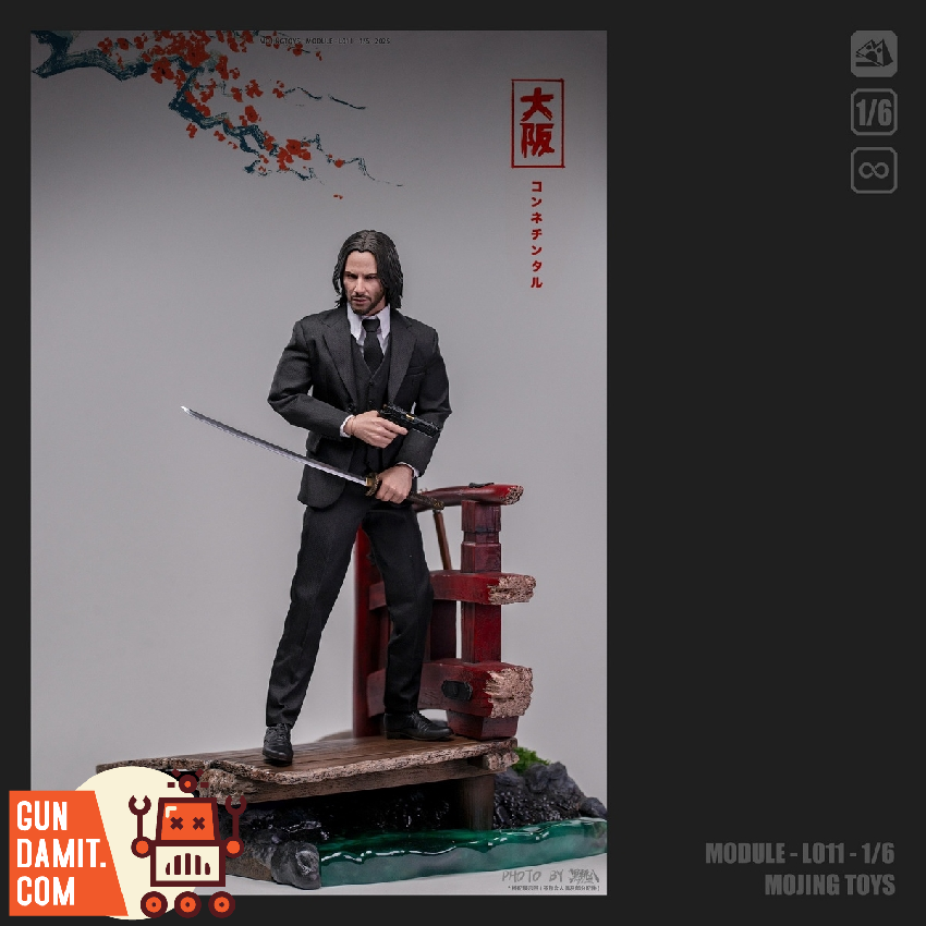 Mojing Toys 1/6 L011C Cuiying Broken Bridge Diorama Base view 8 Mojing Toys 1/6 L011C Cuiying Broken Bridge Diorama Base view 8