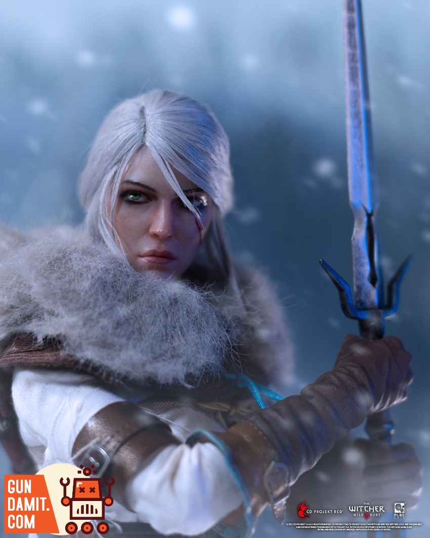 PureArts 1/6 Witcher 3 Wild Hunt Ciri view 34 PureArts 1/6 Witcher 3 Wild Hunt Ciri view 34