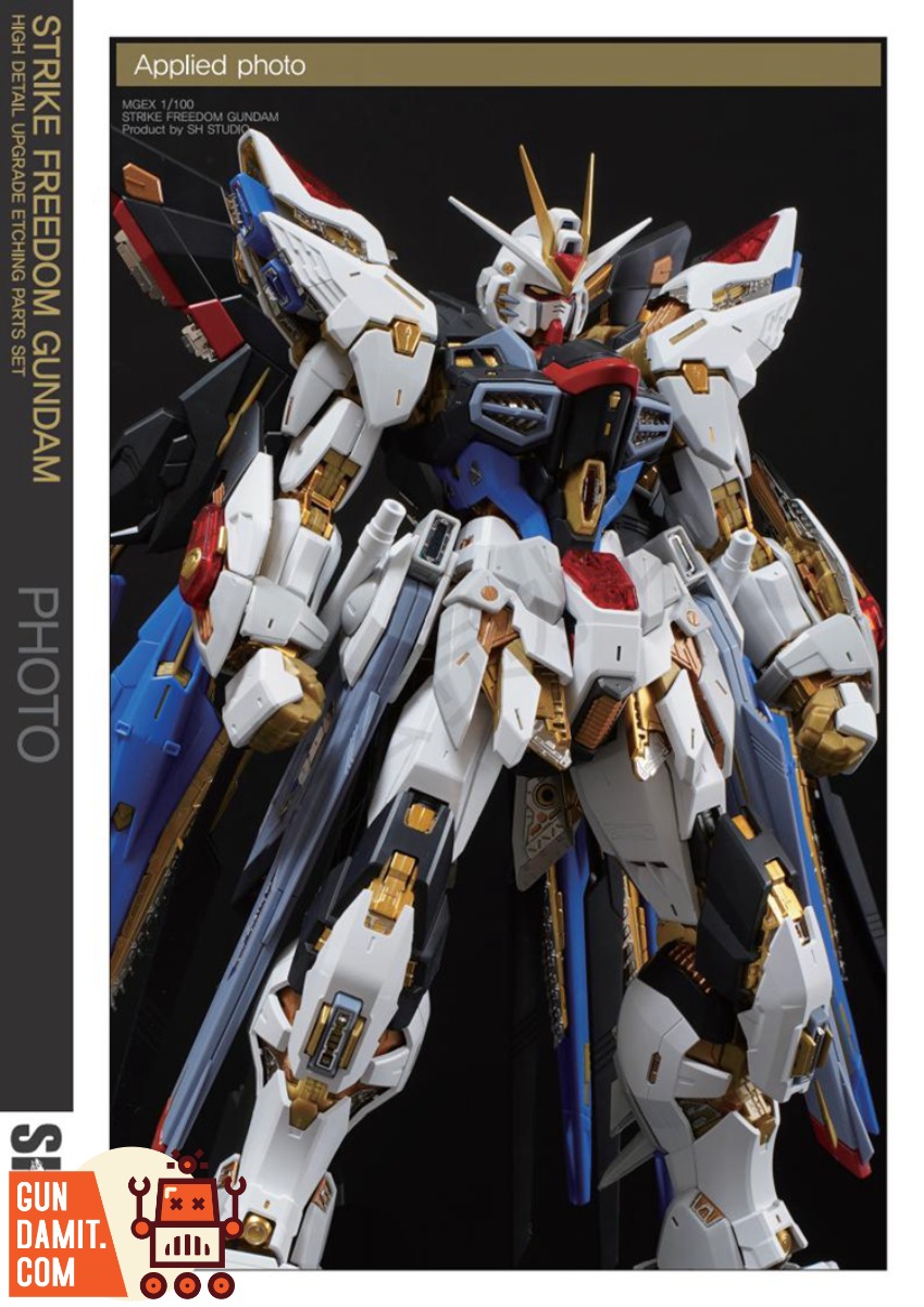 SH Studio MGEX Strike Freedom Gundam Etching Parts view 4 SH Studio MGEX Strike Freedom Gundam Etching Parts view 4