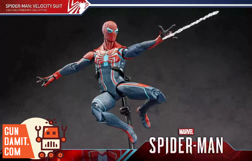 ZT Toys Spider-Man Velocity Suit view 2 ZT Toys Spider-Man Velocity Suit view 2