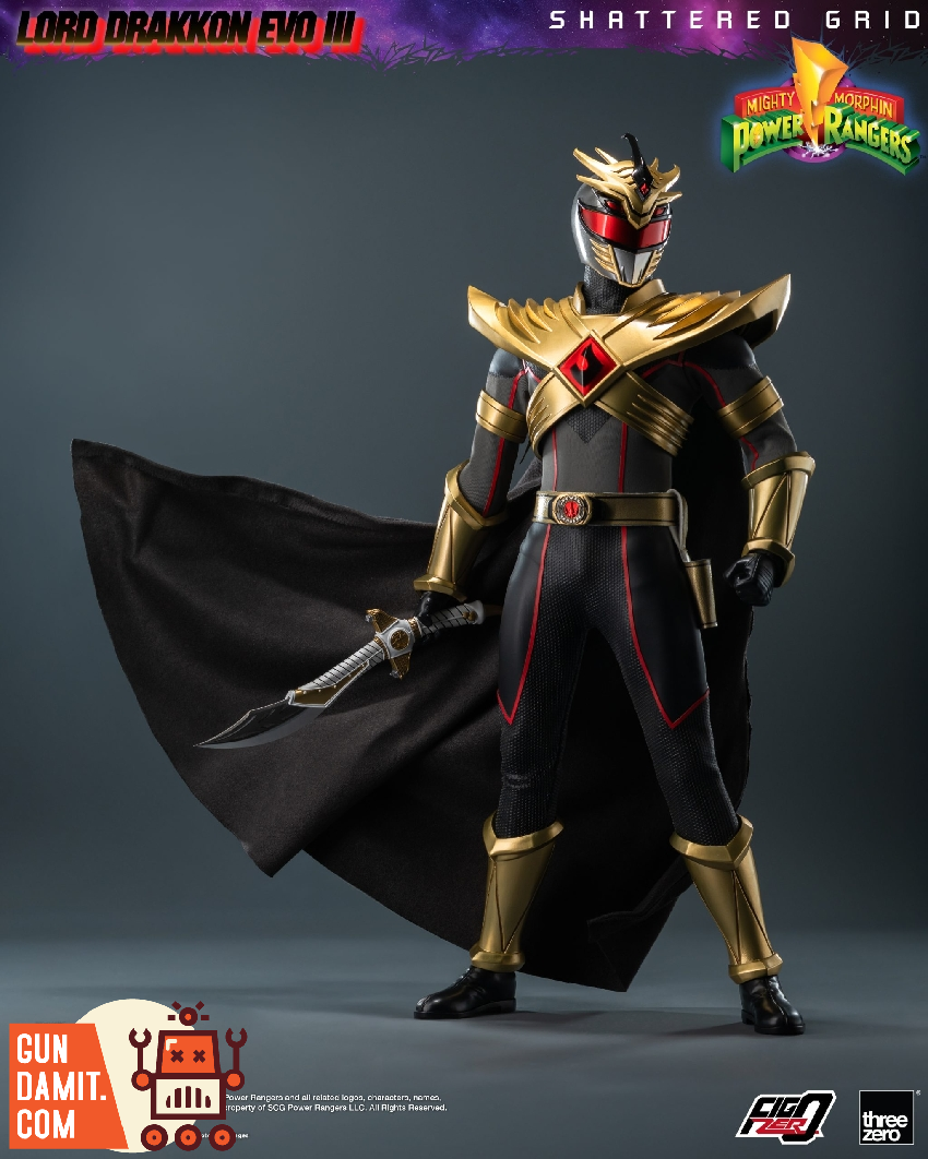 Threezero 3Z1026 Power Rangers Lord Drakkon Evo III view 9 Threezero 3Z1026 Power Rangers Lord Drakkon Evo III view 9
