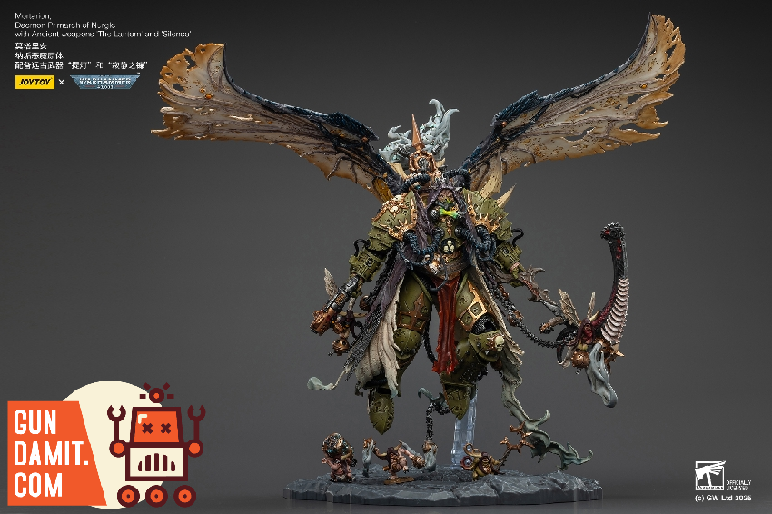 JoyToy JT02564 WH40K Mortarion Daemon Primarch of Nurgle view 14 JoyToy JT02564 WH40K Mortarion Daemon Primarch of Nurgle view 14