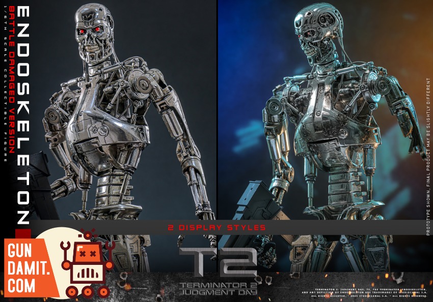 Hot Toys MMS840D77 T-800 Endoskeleton Battle Damaged view 20 Hot Toys MMS840D77 T-800 Endoskeleton Battle Damaged view 20