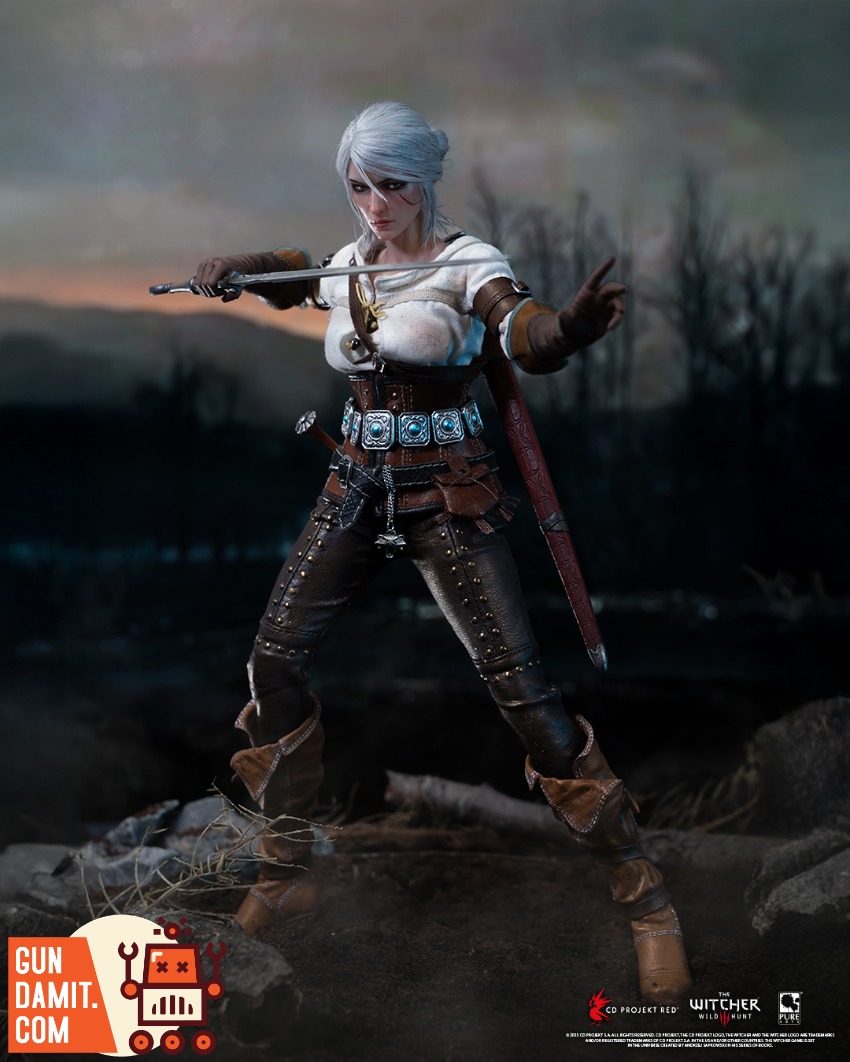 PureArts 1/6 Witcher 3 Wild Hunt Ciri view 10 PureArts 1/6 Witcher 3 Wild Hunt Ciri view 10